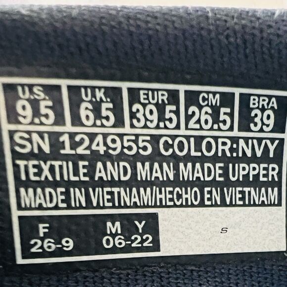 NWOT Skechers GO Walk Navy Blue Breathable Mesh Comfort Slip on Shoes Womens 9.5 - Picture 8 of 8